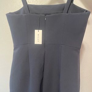 NWT Milly Elle Dress navy midi 6